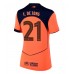 Barcelona Frenkie de Jong #21 Tredje matchtröja Dam 2025-26 Kortärmad Billigt
